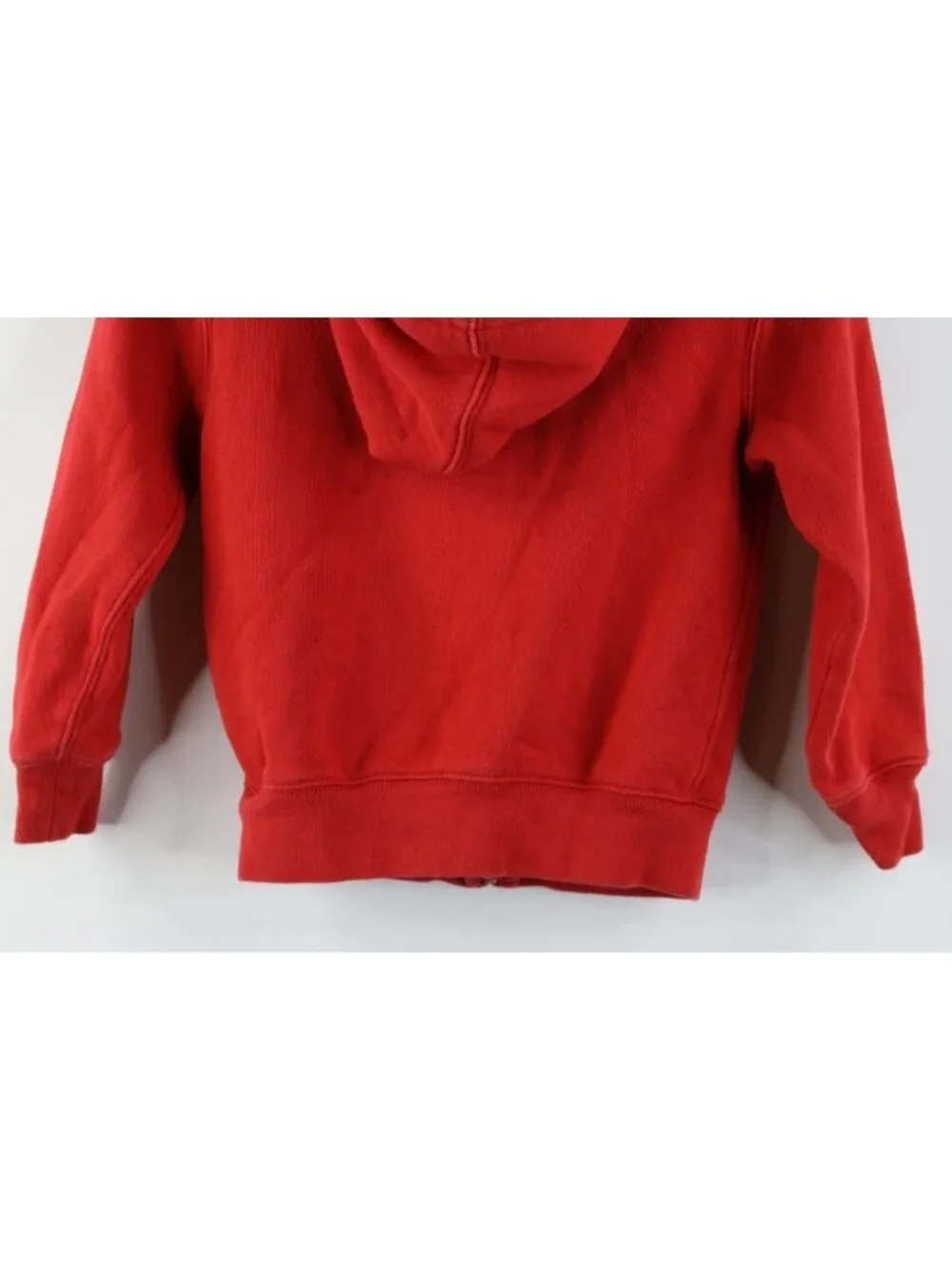 Vintage Ralph Lauren Boys Girls Toddler 4 4T Full Zip Hoodie Sweatshirt Red
